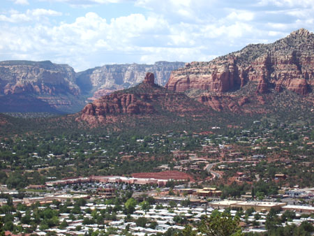 Vue depuis Sedona Airport Vue depuis Sedona Airport
